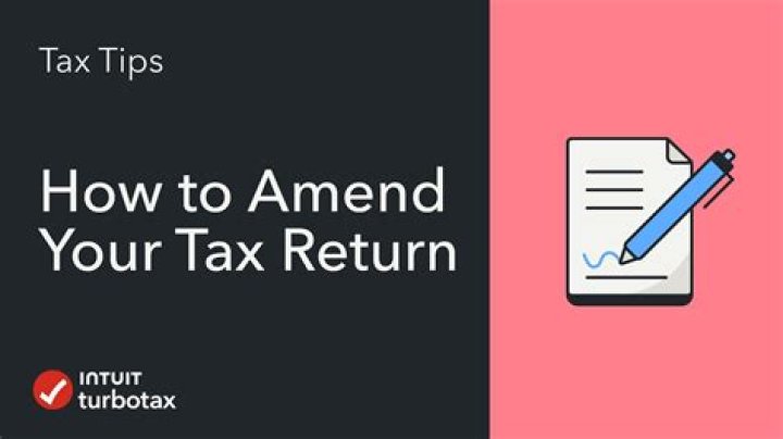How do I amend my taxes in 2020?