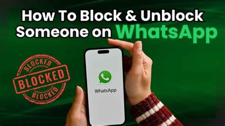 How do I unblock someone on WhatsApp iPhone?
