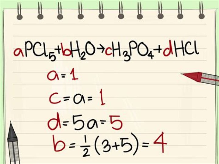 How do you balance a chemical equation?
