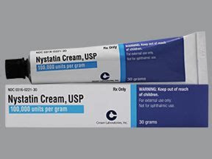 How do you give nystatin to a toddler?