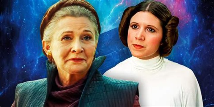 What happened to the actress who played Princess Leia?