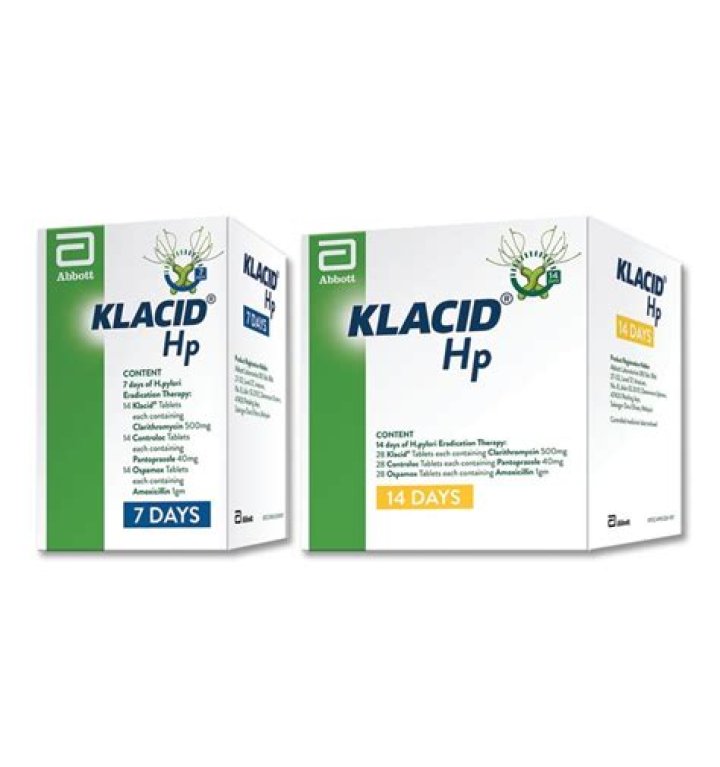 What is Klacid medication used for?