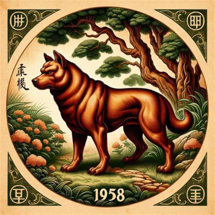 What kind of dog is 1958 Chinese zodiac?