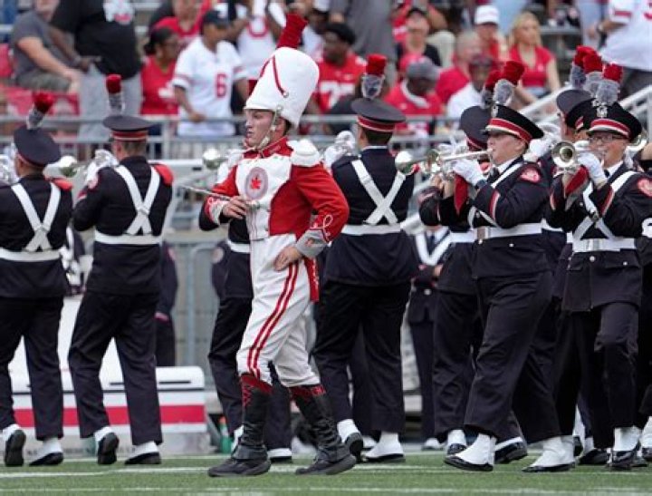 Who is the Ohio State marching band drum major?